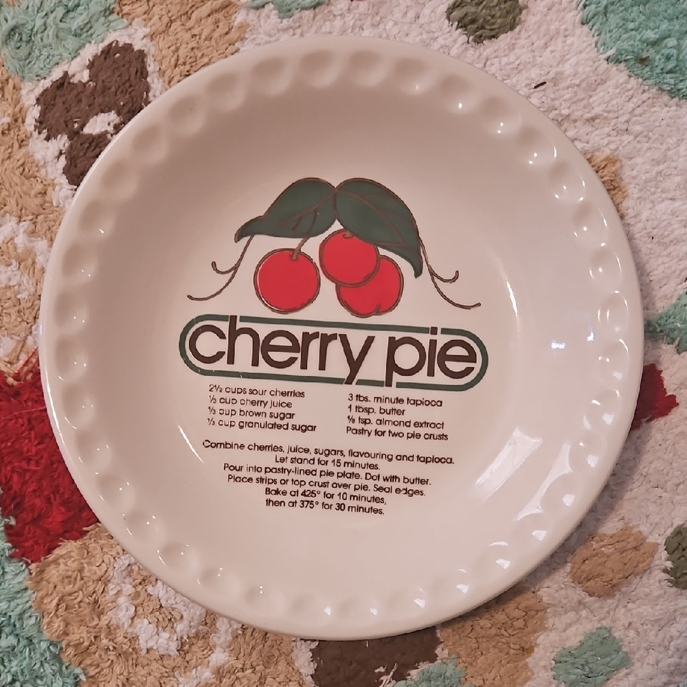 Vintage Pie Plate